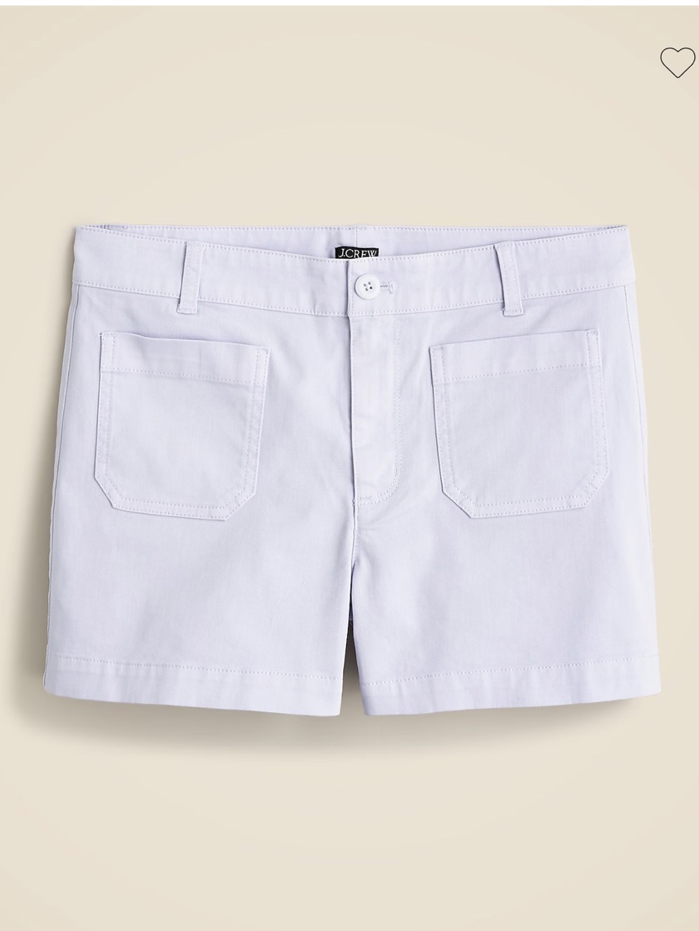 NWT J.crew patch-pocket chino short - Picture 5 of 5